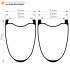 [Ultralight] 440g 700C 57x40mm Carbon Tubeless Gravel / CX / MTB / Beach Racer Wheels Rim